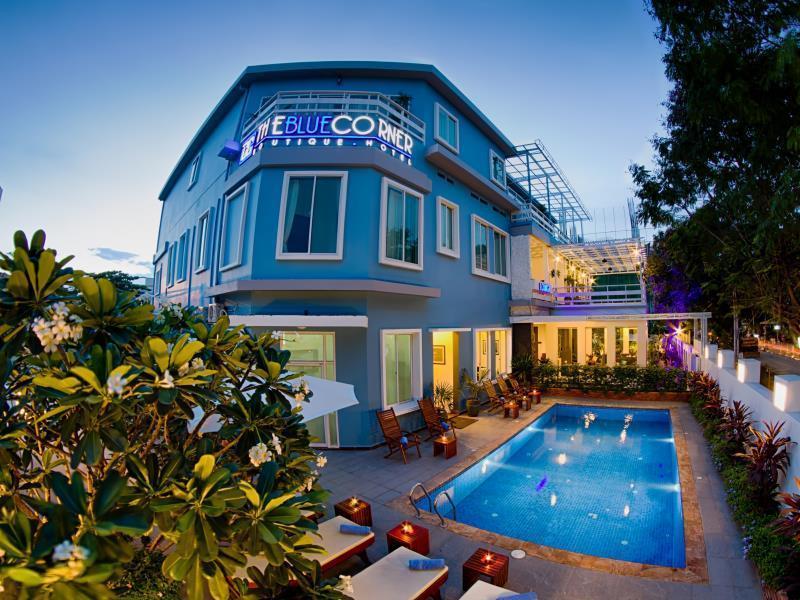 The Blue Corner Boutique Hotel 金边 外观 照片