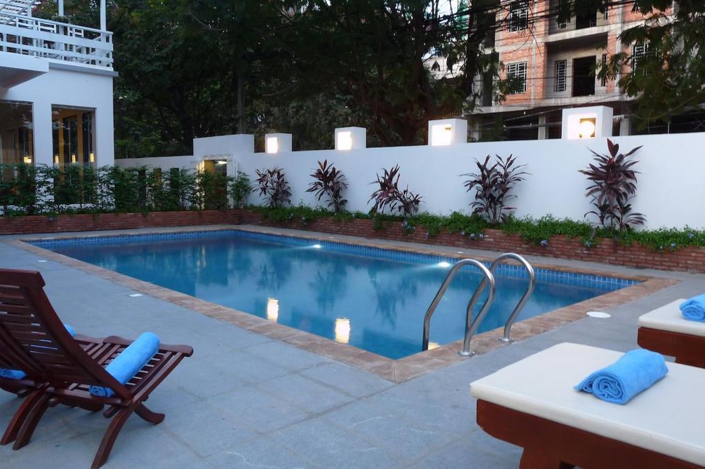 The Blue Corner Boutique Hotel 金边 外观 照片